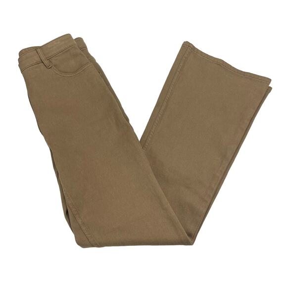 WILFRED FREE Aritzia Free Twostep Flare Pant Gd Rustical Brown Sz 4 - Picture 4 of 8